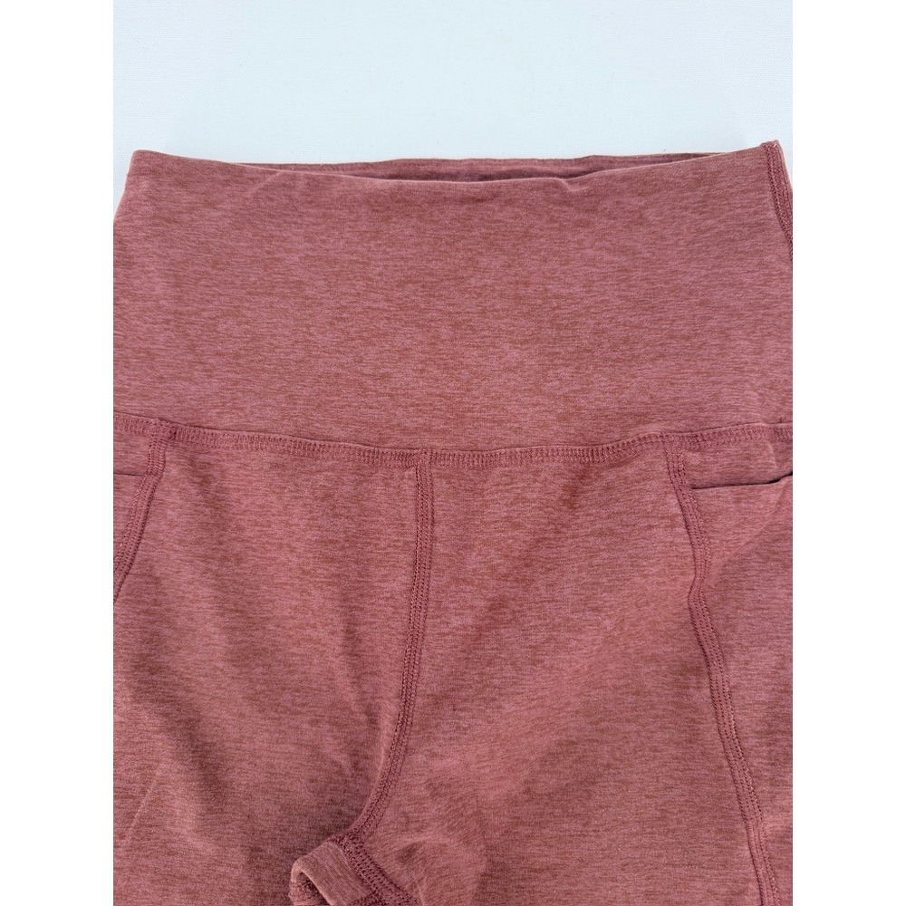 Beyond Yoga High Waisted Leggings Mauve Brown Pocket Size M - Picture 11 of 13
